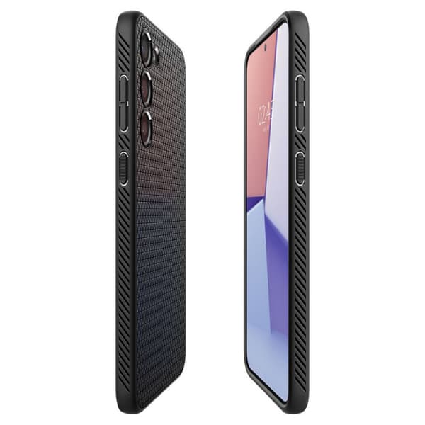 Spigen Liquid Air - etui til Samsung Galaxy S23 (mat sort)