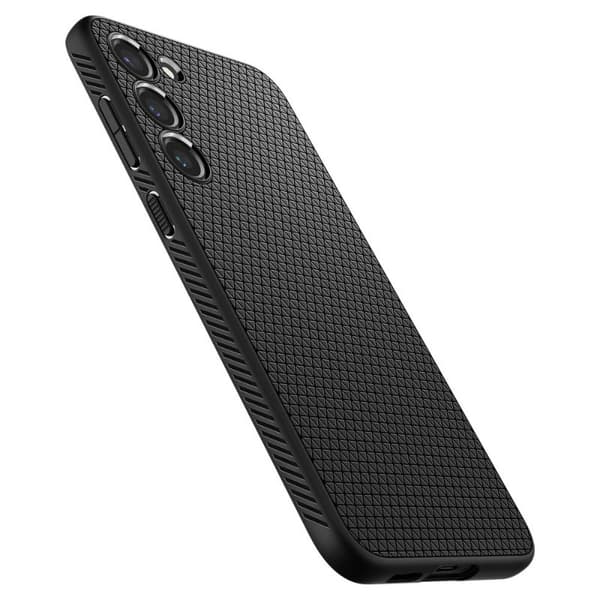 Spigen Liquid Air - etui til Samsung Galaxy S23 (mat sort)