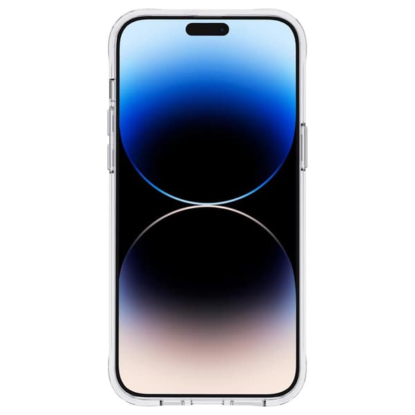 Rifle Paper Clear - iPhone 14 Pro Cover (Garden Party Blue)