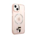 Miniatyrbillede 4 af 8: Karl Lagerfeld IML NFT Karl & Choupette MagSafe - iPhone 14 etui (Pink)