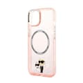 Miniatyrbillede 6 af 8: Karl Lagerfeld IML NFT Karl & Choupette MagSafe - iPhone 14 etui (Pink)