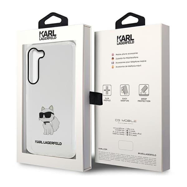 Karl Lagerfeld IML NFT Choupette - Samsung Galaxy S23+ fodral (transparent)