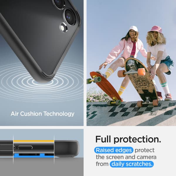 Spigen Ultra Hybrid - etui til Samsung Galaxy S23 (mat sort)
