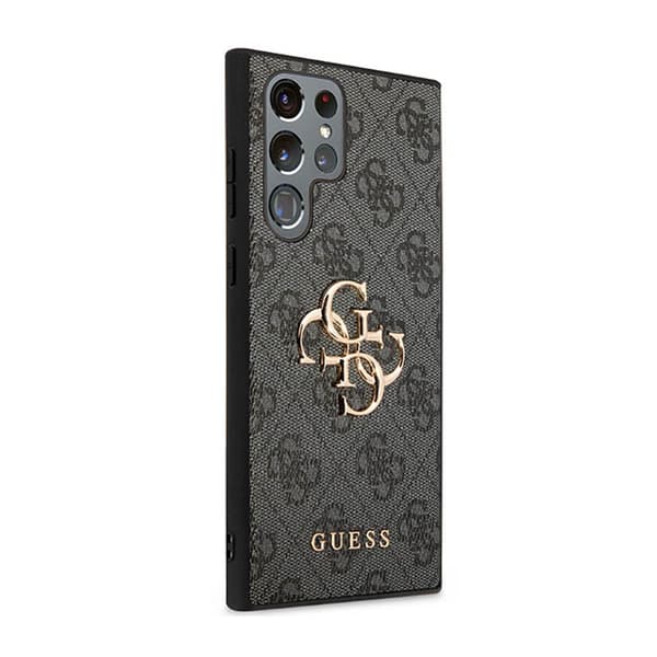 Guess 4G Big Metal Logo - Samsung Galaxy S23 Ultra Cover (grå)