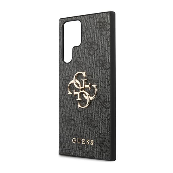 Guess 4G Big Metal Logo - Samsung Galaxy S23 Ultra Cover (grå)