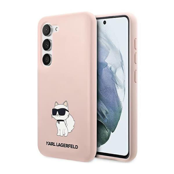 Karl Lagerfeld Silikon NFT Choupette - Samsung Galaxy S23+ skal (rosa)