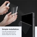 Pikkukuva 10 / 10: Spigen Neo Flex - Suojakalvo 2 kpl Samsung Galaxy S23 Ultralle (läpinäkyvä)