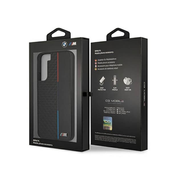 BMW M Collection Triangles - Samsung Galaxy S22+ fodral (svart)