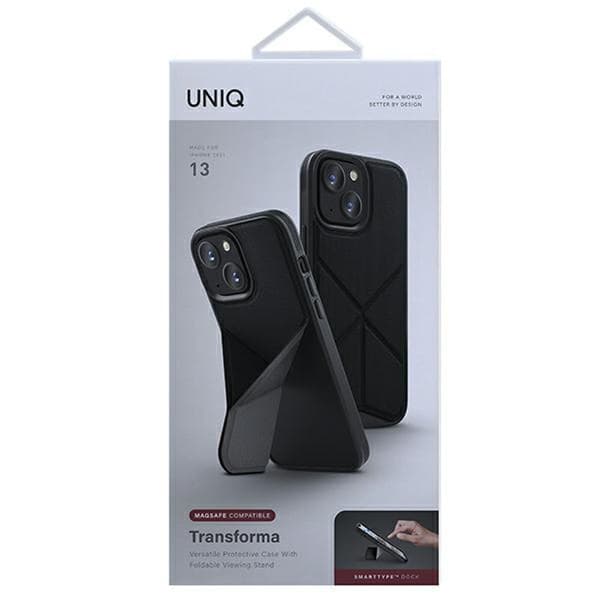 UNIQ Transforma MagSafe - iPhone 13-fodral (svart)