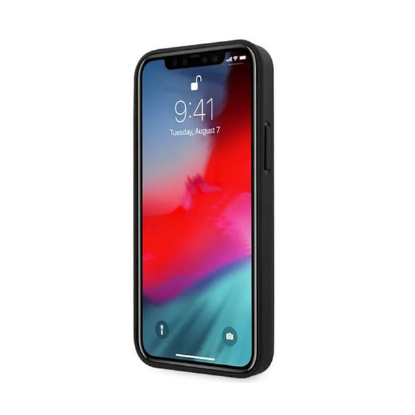 BMW Leather Perforate - iPhone 12 / iPhone 12 Pro Fodral (svart)