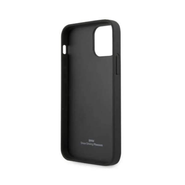 BMW Leather Perforate - iPhone 12 / iPhone 12 Pro Fodral (svart)