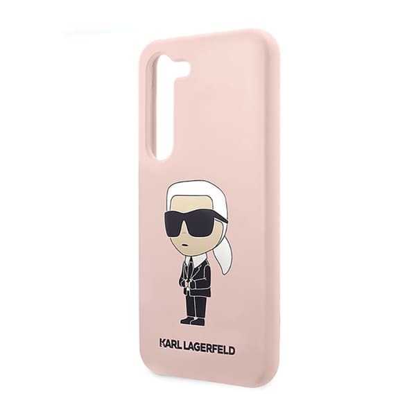 Karl Lagerfeld Silikon NFT Ikonik - Samsung Galaxy S23 Fodral (Rosa)