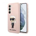 Miniatyrbild 1 av 8: Karl Lagerfeld Silikon NFT Ikonik - Samsung Galaxy S23 Fodral (Rosa)
