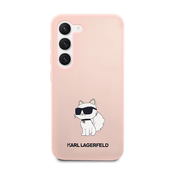 Karl Lagerfeld Silikon NFT Choupette - Samsung Galaxy S23 Fodral (Rosa)