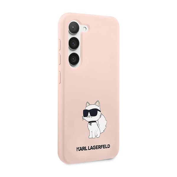 Karl Lagerfeld Silikon NFT Choupette - Samsung Galaxy S23 Fodral (Rosa)