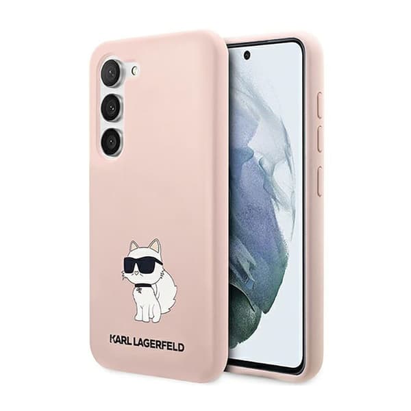 Karl Lagerfeld Silikon NFT Choupette - Samsung Galaxy S23 Fodral (Rosa)