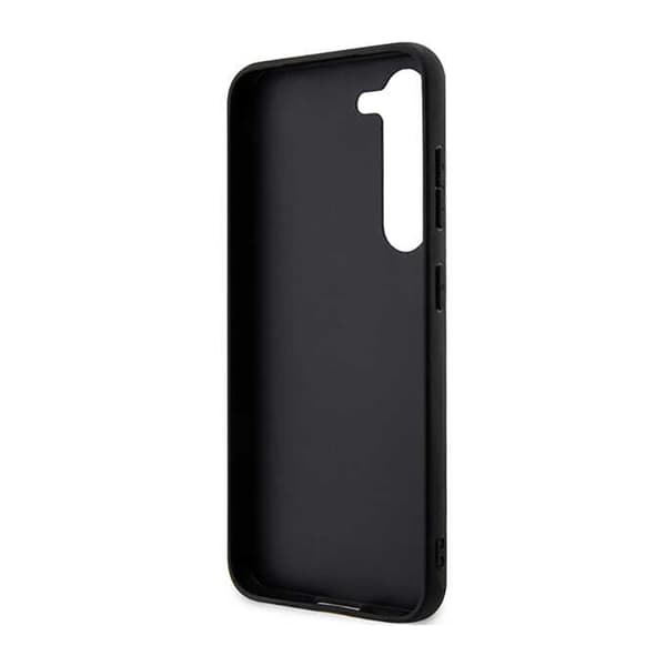 Karl Lagerfeld Saffiano Monogram Metal Logo - Samsung Galaxy S23+ Fodral (svart)