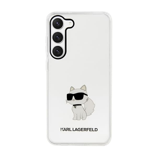 Karl Lagerfeld IML NFT Choupette - Samsung Galaxy S23-fodral (transparent)