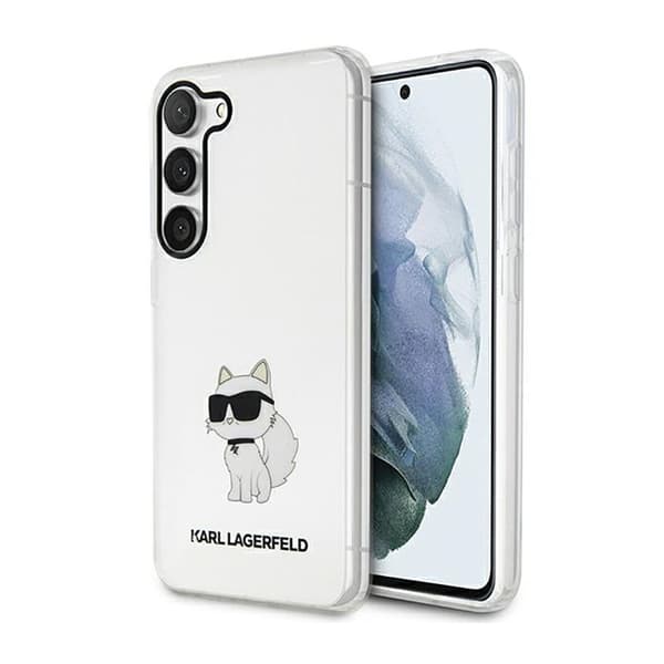 Karl Lagerfeld IML NFT Choupette - Samsung Galaxy S23-fodral (transparent)