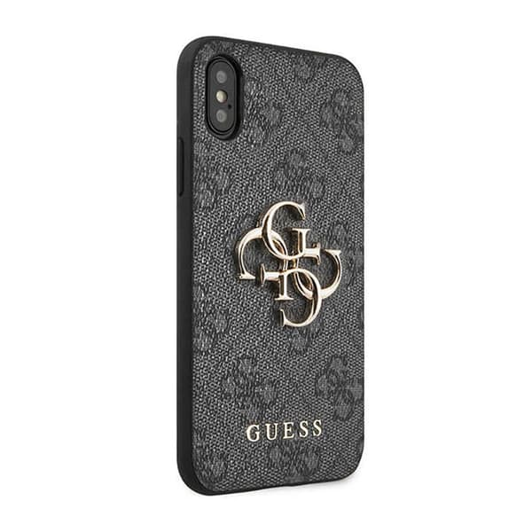 Guess 4G Big Metal Logo - iPhone X-cover (grå)