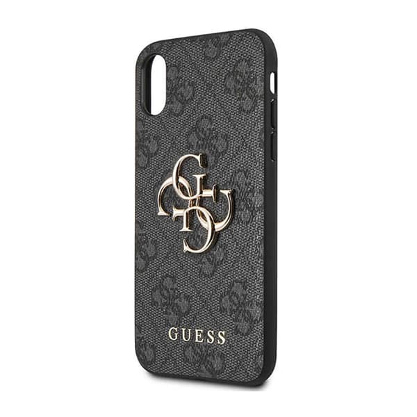 Guess 4G Big Metal Logo - iPhone X-cover (grå)