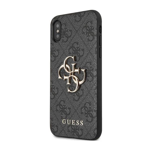 Guess 4G Big Metal Logo - iPhone X-cover (grå)