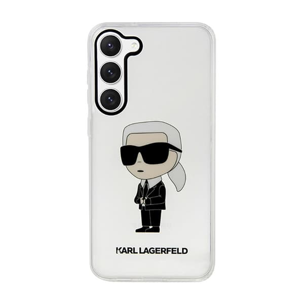 Karl Lagerfeld IML NFT Ikonik - Samsung Galaxy S23 -kotelo (läpinäkyvä)
