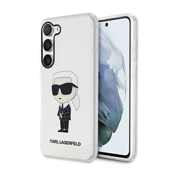 Karl Lagerfeld IML NFT Ikonik - Samsung Galaxy S23 -kotelo (läpinäkyvä)