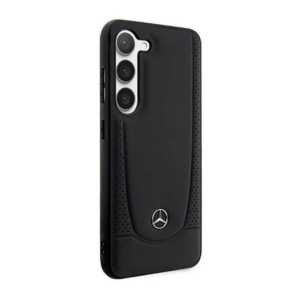 Mercedes læder Urban Line - Samsung Galaxy S23+ etui (sort)
