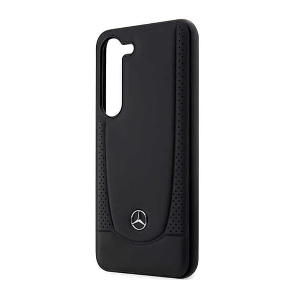 Mercedes læder Urban Line - Samsung Galaxy S23+ etui (sort)