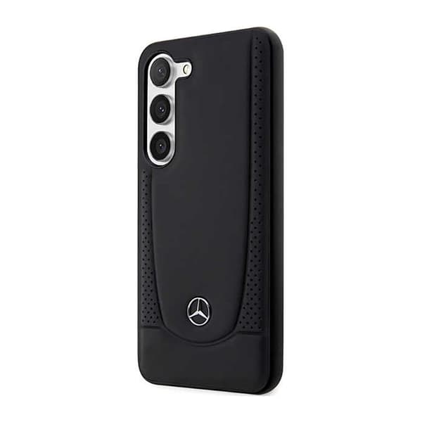 Mercedes læder Urban Line - Samsung Galaxy S23+ etui (sort)