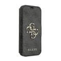 Miniatyrbillede 3 af 7: Guess Booktype 4G Big Metal Logo - iPhone 13 Pro Max etui (grå)