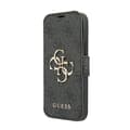 Miniatyrbillede 1 af 7: Guess Booktype 4G Big Metal Logo - iPhone 13 Pro Max etui (grå)