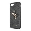 Miniatyrbillede 6 af 8: Guess 4G Big Metal Logo - Cover iPhone SE (2022/2020) / 8/7 (grå)