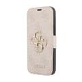 Miniatyrbillede 1 af 7: Guess Booktype 4G Big Metal Logo - iPhone 13 Pro Max Cover (Pink)