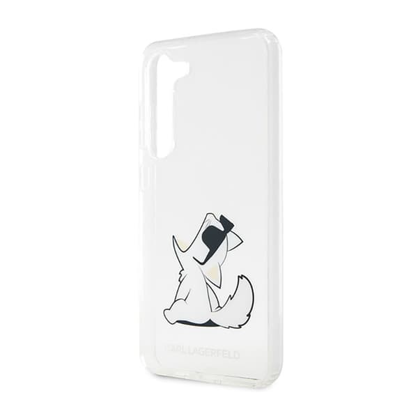 Karl Lagerfeld Choupette Fun - Samsung Galaxy S23+ -kuori (läpinäkyvä)