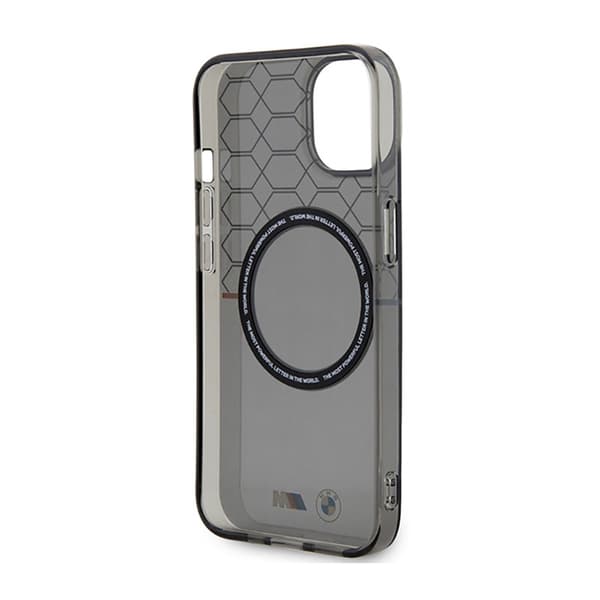 BMW Pattern MagSafe - iPhone 14 etui (grå)