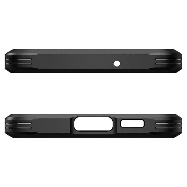Spigen Tough Armor - Suojakuori Samsung Galaxy S23:lle (musta)