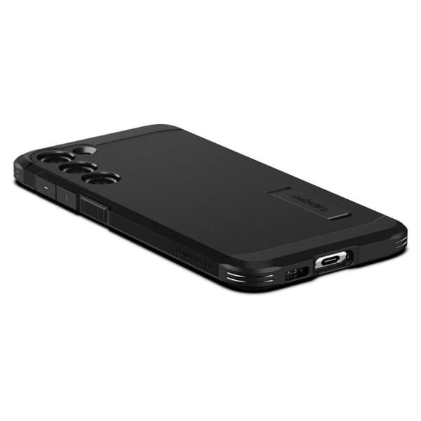 Spigen Tough Armor - Suojakuori Samsung Galaxy S23:lle (musta)