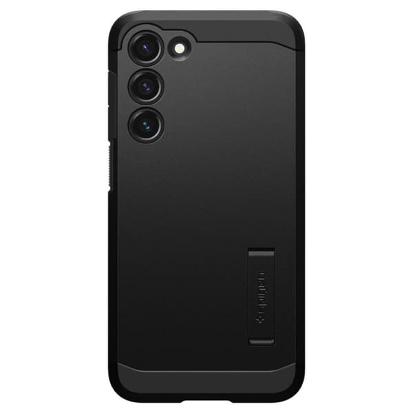 Spigen Tough Armor - Suojakuori Samsung Galaxy S23:lle (musta)