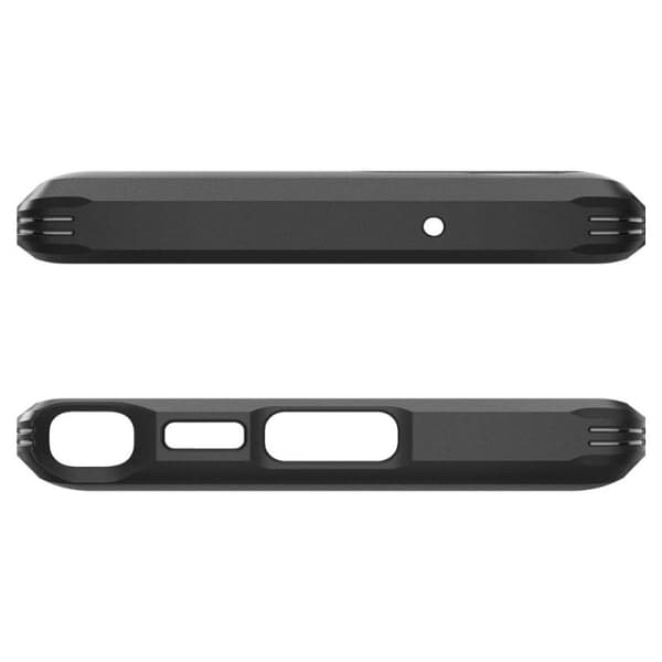 Spigen Tough Armor - Suojakuori Samsung Galaxy S23 Ultralle (musta)