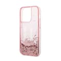 Miniatyrbillede 6 af 8: Karl Lagerfeld Liquid Glitter Big Logo Cover - iPhone 14 Pro Cover (Pink)