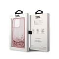 Miniatyrbillede 8 af 8: Karl Lagerfeld Liquid Glitter Big Logo Cover - iPhone 14 Pro Cover (Pink)