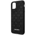 Miniatyrbild 6 av 8: Karl Lagerfeld Monogram 3D-mönster - iPhone 11-fodral (svart)