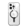 Pikkukuva 9 / 10: Speck Presidio Perfect-Clear Grip ClickLock & MagSafe - iPhone 15 Pro -kotelo (kirkas / kromiviimeistely / seesteinen hopea)