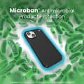 Miniatyrbild 7 av 10: Speck Presidio2 Pro - iPhone 15 / iPhone 14 / iPhone 13-fodral (svart / skiffergrå / vit)