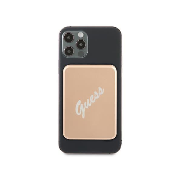 Guess Magnetic Wireless Power Bank Vintage - Induktion Power Bank 3000 mAh MagSafe (Guld)