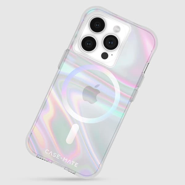Case-Mate Soap Bubble MagSafe - iPhone 15 Pro Fodral (Iriserande)
