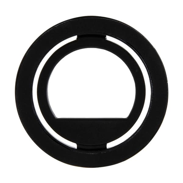 Guess MagSafe Ring Stand tekojalokivi - Magneettinen sormipidike puhelimelle jalustalla (musta)