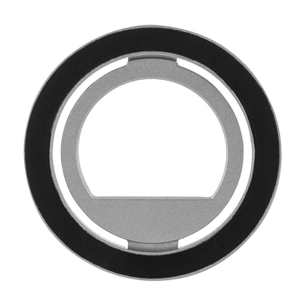 Guess MagSafe Ring Stand tekojalokivi - Magneettinen sormipidike puhelimelle jalustalla (hopea)